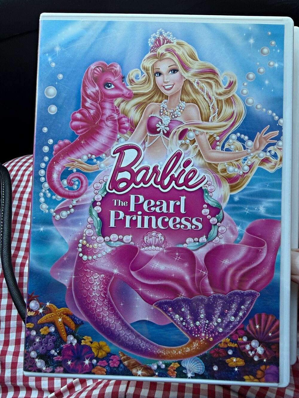 Barbie DVD Lot Pearl Princess & Swan Lake Widescreen English/Spanish/French